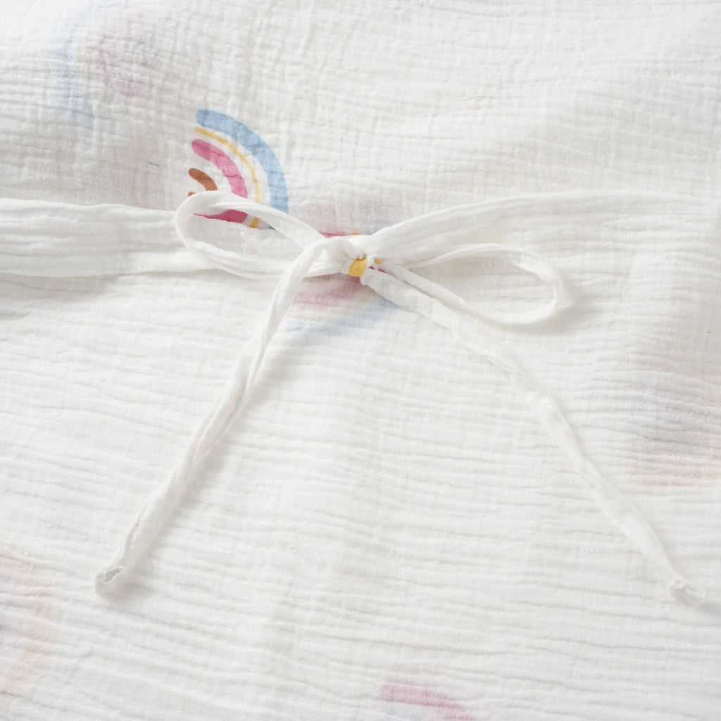 ciel de lit cabane blanc